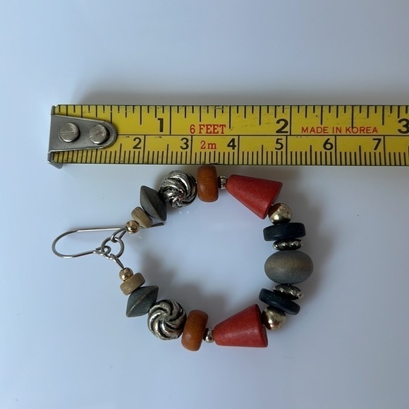 Bohemian Style Beaded Earrings - Picture 4 of 9